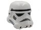 Part No: 30408px6  Name: Minifigure, Headgear Helmet SW Stormtrooper, 2 Chin Holes Pattern