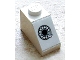 Part No: 3040pb005  Name: Slope 45 2 x 1 with Rotary Phone Gray Pattern (Sticker) - Set 230-1