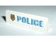 Part No: 30413pb002L  Name: Panel 1 x 4 x 1 with Blue 'POLICE' with World City Gold Police Badge on Left Pattern (Sticker) - Sets 4854 / 7030