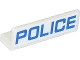 Part No: 30413pb044  Name: Panel 1 x 4 x 1 with Blue 'POLICE' Thin Font Pattern (Sticker) - Sets 60047 / 60049