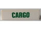 Part No: 30413pb103 Name: Panel 1 x 4 x 1 with Green 'CARGO' Pattern (Sticker) - Set 60169 Part No: 30413pb103 Name: Panel 1 x 4 x 1 with Green 'CARGO' Pattern (Sticker) - Set 60169