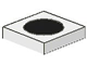Lot ID: 157057540  Part No: 3068p17  Name: Tile 2 x 2 with Black Circle Small Pattern