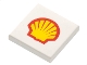Part No: 3068pb0001  Name: Tile 2 x 2 with Shell Logo Pattern