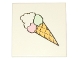 Part No: 3068pb0016  Name: Tile 2 x 2 with Ice Cream Cone Pattern