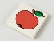 Part No: 3068pb0050  Name: Tile 2 x 2 with Apple Pattern