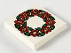 Part No: 3068pb0053  Name: Tile 2 x 2 with Flower Ring Pattern