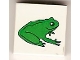 Part No: 3068pb0076  Name: Tile 2 x 2 with Green Frog Pattern