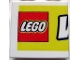 Lot ID: 108801605  Part No: 3068pb0178  Name: Tile 2 x 2 with LEGO World Pattern Large Left