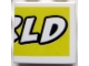 Lot ID: 312353043  Part No: 3068pb0180  Name: Tile 2 x 2 with LEGO World Pattern Large Right