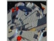 Lot ID: 117648818  Part No: 3068pb0235  Name: Tile 2 x 2 with Star Wars Mosaic Falcon and X-wing Pattern 13 - Falcon Gun Turret
