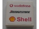 Lot ID: 416179378  Part No: 3068pb0322  Name: Tile 2 x 2 with New Vodafone, Bridgestone and Shell Logos Pattern (Sticker) - Sets 8672 / 8673