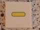 Lot ID: 397463647  Part No: 3068pb0739  Name: Tile 2 x 2 with Yellow Dash / Hyphen / Minus Sign (-) Pattern