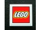 Lot ID: 388876186  Part No: 3068pb0757  Name: Tile 2 x 2 with LEGO Logo on White Background Pattern (Sticker) - Set 3300003