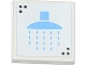 Lot ID: 192184061  Part No: 3068pb0782  Name: Tile 2 x 2 with Shower Head Pattern (Sticker) - Set 3185