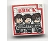 Lot ID: 350366263  Part No: 3068pb0950  Name: Tile 2 x 2 with 'BRICK' and 'GHOSTBUSTERS' Pattern