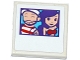 Part No: 3068pb1050  Name: Tile 2 x 2 with Sailor and Friends Female Photo Pattern (Sticker) - Set 41129