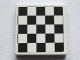 Lot ID: 349192735  Part No: 3068pb1071  Name: Tile 2 x 2 with Checkered Pattern with Thin Black Border (Sticker) - Set 75913