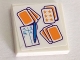 Part No: 3068pb1295  Name: Tile 2 x 2 with Playing Cards, Pen and Scorecard Pattern (Sticker) - Set 41335