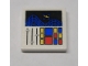 Part No: 3068pb1340  Name: Tile 2 x 2 with Computer Screen Radar Control Pattern (Sticker) - Set 10192