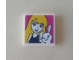 Lot ID: 366710945  Part No: 3068pb1423  Name: Tile 2 x 2 with Girl and Bunny Photo Pattern (Sticker) - Set 41314