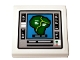 Lot ID: 398635624  Part No: 3068pb1479  Name: Tile 2 x 2 with Computer Monitor with Green Island Display Pattern (Sticker) - Set 75936