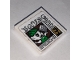 Part No: 3068pb1666  Name: Tile 2 x 2 with Newspaper with Goblin Holding Diamond Pattern (Sticker) - Set 41185