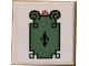 Part No: 3068pb1690  Name: Tile 2 x 2 with Sand Green Decorative Trash Can with Geometric Border on White Background Pattern (Sticker) - Set 71044