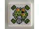 Part No: 3068pb1691  Name: Tile 2 x 2 with Hexagonal Board Game and Dice Pattern (Sticker) - Set 41340