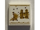 Part No: 3068pb1789  Name: Tile 2 x 2 with Black Star Constellations, Gold Lines Pattern (Sticker) - Set 75969