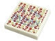 Part No: 3068pb1989  Name: Tile 2 x 2 with Question Marks and 'To The BATMAN' Pattern (Sticker) - Set 76183