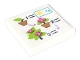 Part No: 3068pb2085  Name: Tile 2 x 2 with Flowers, Plant Pots, Numbers 1, 2 and 3, Sun and Water Drops Pattern (Sticker) - Set 41707