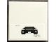 Part No: 3068pb2087  Name: Tile 2 x 2 with Black Car Silhouette and Digital '15895' Pattern (Sticker) - Set 8214
