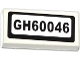 Part No: 3069pb0328  Name: Tile 1 x 2 with 'GH60046' Pattern (Sticker) - Set 60046