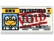 Part No: 3069pb0377  Name: Tile 1 x 2 with Simpsons Hans Moleman 'SPRINGFIELD DRIVERS LICENSE' with Red 'VOID' Pattern