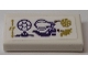 Lot ID: 366223592  Part No: 3069pb0670  Name: Tile 1 x 2 with Airas Airship Balloon, Wing and Symbols Pattern (Sticker) - Set 41184