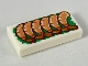 Lot ID: 208690802  Part No: 3069pb0705  Name: Tile 1 x 2 with 6 Shrimp on Green Garnish Pattern