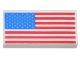 Part No: 3069pb0797  Name: Tile 1 x 2 with United States Flag Pattern