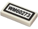 Lot ID: 373615977  Part No: 3069pb0812  Name: Tile 1 x 2 with 'WM60273' Pattern (Sticker) - Set 60273