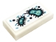 Part No: 3069pb0833  Name: Tile 1 x 2 with Germs Bacteria Pattern (Sticker) - Set 41318