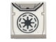 Part No: 3070pb268  Name: Tile 1 x 1 with Black SW Galactic Republic Symbol Backpack Pattern