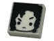 Part No: 3070pb312  Name: Tile 1 x 1 with Female Head with Frown, Black Eyebrows and Curly Hair Pattern (HP Bellatrix Lestrange)