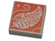 Lot ID: 404390262  Part No: 3070pb321  Name: Tile 1 x 1 with 'WINGARDIUM LEVIOSA', Feather, Swirl, Dots and Sparkle on Coral Background Pattern
