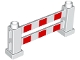 Part No: 31021p01  Name: Duplo Fence 1 x 6 x 2 Farm with Red Stripes Pattern