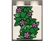 Part No: 31110pb003  Name: Duplo, Brick 2 x 2 x 2 with Small Flowers and Ivy Leaves Pattern