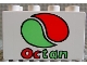 Part No: 31111pb008  Name: Duplo, Brick 2 x 4 x 2 with Octan Logo Pattern