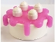 Part No: 31287c03  Name: Duplo Cake with Trans-Dark Pink Frosting