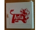 Part No: 3194pb05  Name: Door 1 x 5 x 4 Right with Arla Dairy Logo Pattern (Sticker) - Set 1581-2