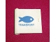 Part No: 3195pb01  Name: Door 1 x 5 x 4 Left with Blue Fish & TRANSPORT Pattern