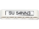 Part No: 32316pb006  Name: Technic, Liftarm Thick 1 x 5 with 'SU 54NN3' Pattern (Sticker) - Set 42008