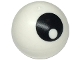 Lot ID: 387923998  Part No: 32474pb025  Name: Technic Ball Joint with Black Eye with Pupil on Bottom Pattern